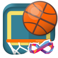 Basketball FRVR - Shoot the Hoop and Slam Dunk! Logo
